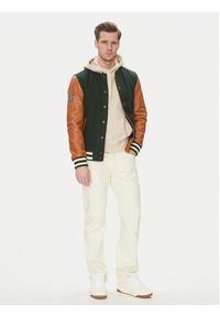 Serge Pariente Kurtka bomber Varsity Bomber Zielony Regular Fit. Kolor: zielony. Materiał: syntetyk