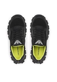 Emporio Armani Sneakersy X4X621 XN810 R926 Czarny. Kolor: czarny. Materiał: materiał #6