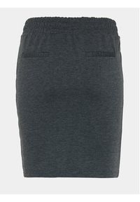 ICHI Spódnica mini 20105037 Szary Regular Fit. Kolor: szary. Materiał: syntetyk #5