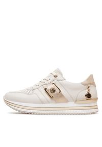 Remonte Sneakersy D1322-60 Beżowy. Kolor: beżowy. Materiał: skóra #4