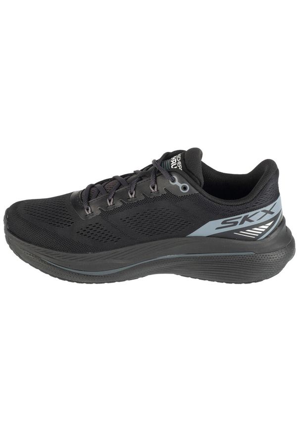 skechers - Buty do biegania męskie, Max Cushioning Propulsion. Kolor: czarny. Materiał: syntetyk, materiał. Model: Skechers Sport. Sport: turystyka piesza