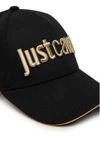 Just Cavalli Czapka z daszkiem 78RAZK30 ZG192 Czarny. Kolor: czarny. Materiał: bawełna, materiał #3