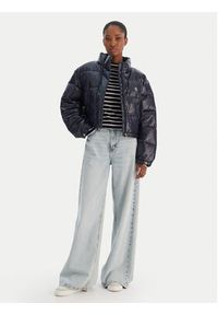 Calvin Klein Jeans Kurtka zimowa Shine Crop LV047D504G Granatowy Regular Fit. Kolor: niebieski. Materiał: syntetyk. Sezon: zima #3