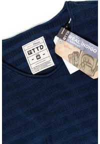 Tom Tailor - MĘSKI SWETER TOM TAILOR INDIGO SWEATER 3019542.00.12 COL. 6889. Styl: elegancki #4