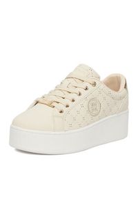 Nine West Sneakersy EO-SS26-3C601 Beżowy jasny. Kolor: beżowy. Materiał: skóra #9