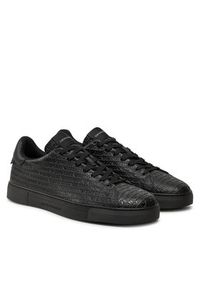 Emporio Armani Sneakersy X4X670 XD432 00002 Czarny. Kolor: czarny. Materiał: skóra #4