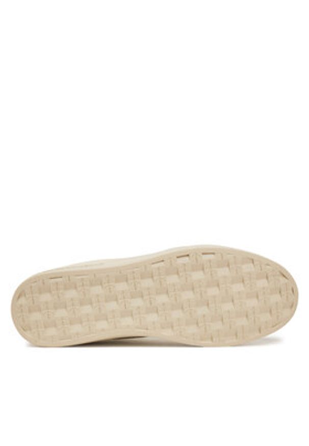 Calvin Klein Jeans Sneakersy Classic Cupsole Mg Wmm YM0YM01153 Beżowy. Kolor: beżowy. Materiał: skóra