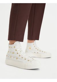 Converse Trampki Chuck Taylor All Star Heathered Glam A16892C Écru. Kolor: kremowy. Materiał: materiał #1