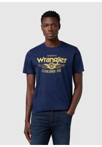 Wrangler - MESKA KOSZULKA WRANGLER AMERICANA TEE NAVY 112371415 #1