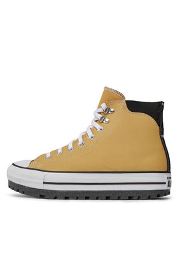Converse Trampki Chuck Tylor Citytrek A04482C Brązowy. Kolor: brązowy. Materiał: skóra