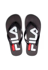 Klapki damskie Fila Troy. Kolor: czarny. Styl: elegancki