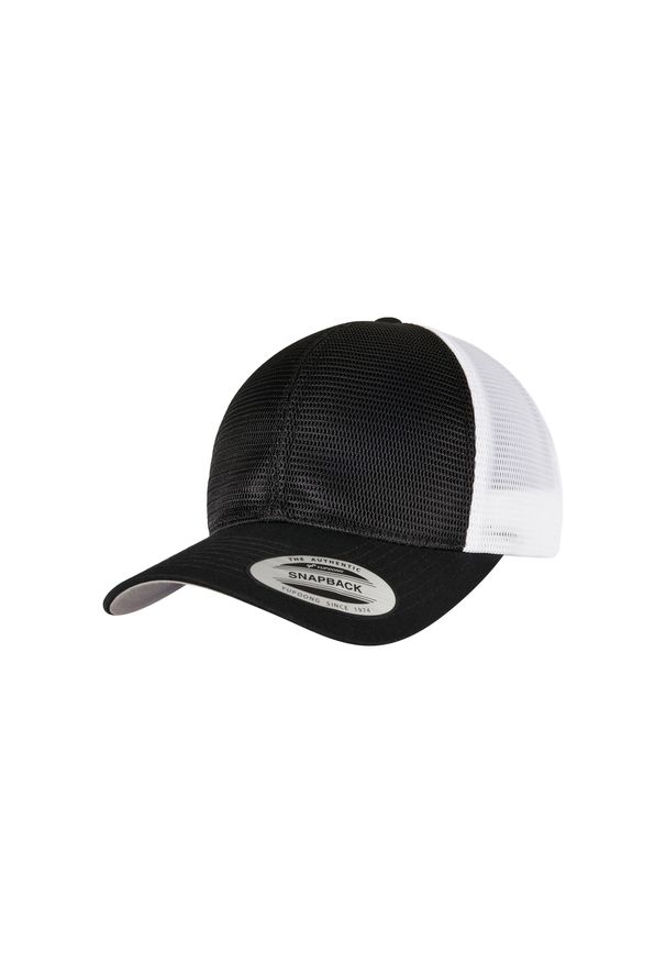 Czapka Urban Classics 360 omnimesh coton. Kolor: czarny, wielokolorowy, biały