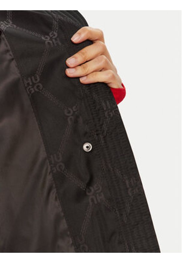 Hugo - HUGO Kurtka zimowa Fary-3 50528397 Czarny Regular Fit. Kolor: czarny. Materiał: syntetyk. Sezon: zima