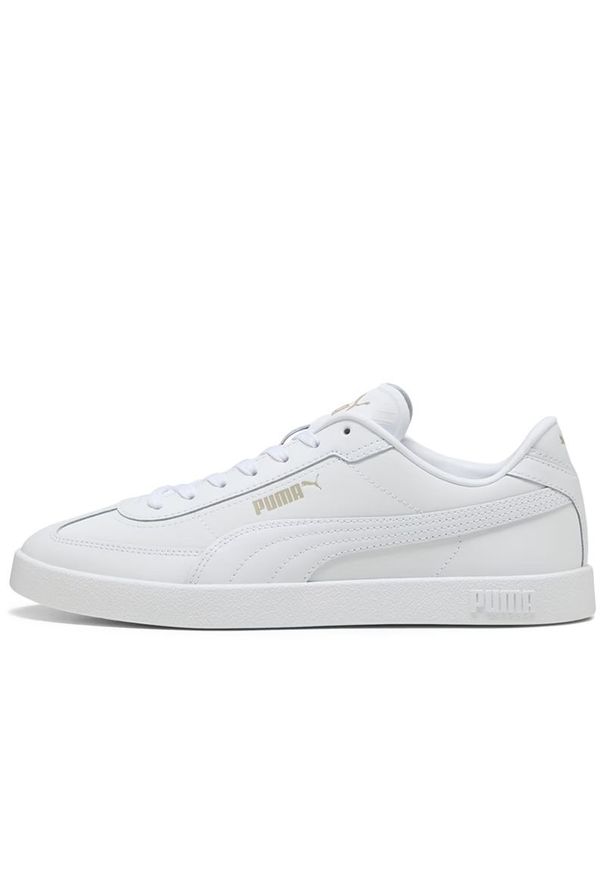 Buty unisex Puma Club II Era 40268402 - białe. Zapięcie: pasek. Kolor: biały. Materiał: guma, skóra, syntetyk. Szerokość cholewki: normalna. Sezon: lato