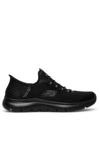 skechers - Skechers Sneakersy SUMMITS SLIP INS 232457 BBK Czarny. Kolor: czarny #1