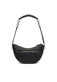 Guess Torebka Melisandra HWQG96 53180 Czarny. Kolor: czarny. Materiał: skórzane