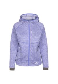 TRESPASS - Damska Bluza Polarowa AT200. Kolor: szary, fioletowy, niebieski, wielokolorowy. Materiał: polar. Sezon: zima. Styl: sportowy. Sport: turystyka piesza #1