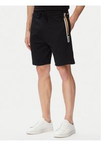 BOSS Szorty sportowe Authentic 50554778 Czarny Regular Fit. Kolor: czarny. Materiał: bawełna. Styl: sportowy #1