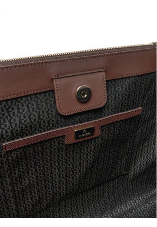 Aigner Torebka 137074 Brązowy. Kolor: brązowy. Materiał: skórzane