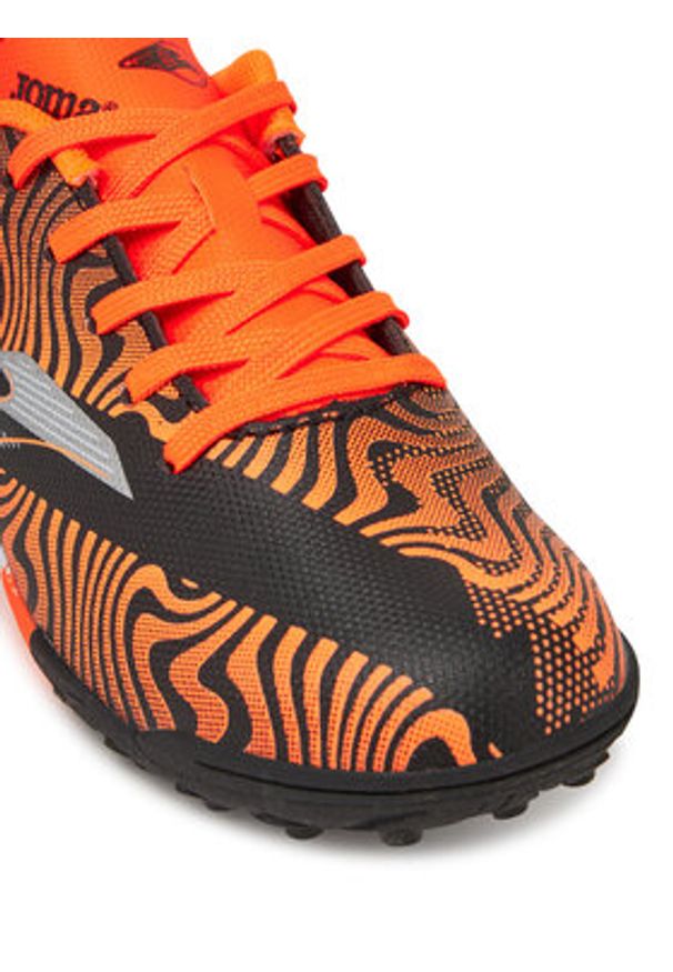 Joma Buty do piłki nożnej Evolutiion Jr 2501 EVJS2501TF Czarny. Kolor: czarny. Materiał: skóra