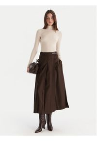 Weekend Max Mara Spódnica trapezowa Fastoso 2525106062 Brązowy Regular Fit. Kolor: brązowy. Materiał: wełna #5