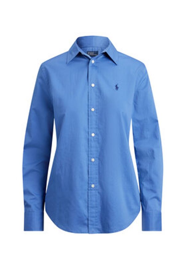 Polo Ralph Lauren Koszula 211A92177011 Niebieski Classic Fit. Typ kołnierza: polo. Kolor: niebieski. Materiał: bawełna