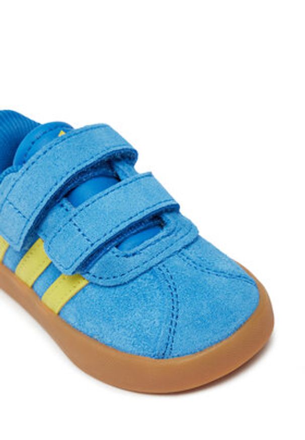 Adidas - adidas Sneakersy VL Court 3.0 JH6306 Niebieski. Kolor: niebieski. Materiał: zamsz, skóra