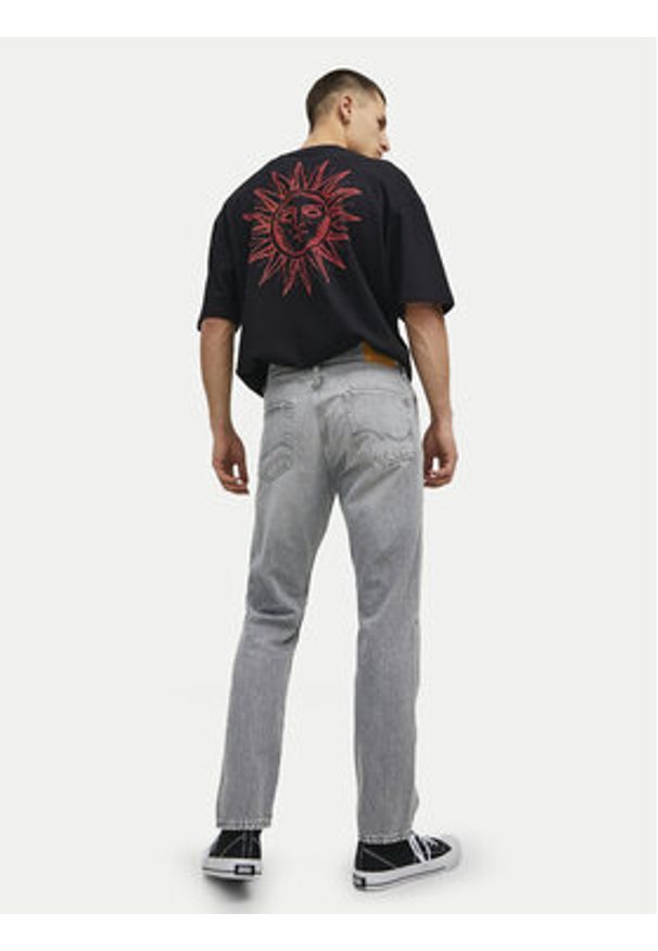 Jack & Jones - Jack&Jones Jeansy Chris 12209663 Szary Relaxed Fit. Kolor: szary