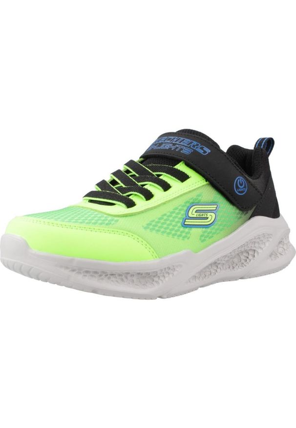 skechers - Buty SKECHERS METEOR-LIGH Czarny. Okazja: na co dzień. Kolor: czarny. Materiał: syntetyk, tkanina. Model: Skechers Sport. Sport: turystyka piesza