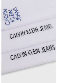 Calvin Klein Skarpetki (3-pack) kolor biały. Kolor: biały