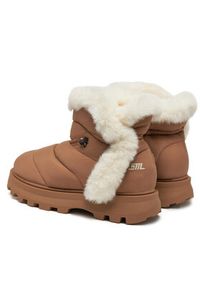 Steve Madden Śniegowce Frostee SM11003424 Brązowy. Kolor: brązowy. Materiał: materiał #3
