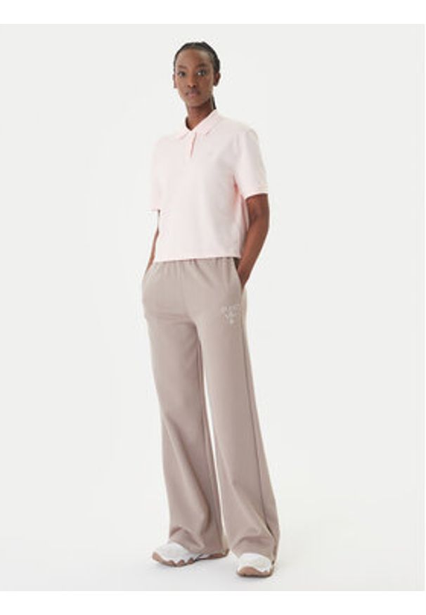 Guess Polo V6GP11 K3278 Różowy Regular Fit. Typ kołnierza: polo. Kolor: różowy. Materiał: bawełna
