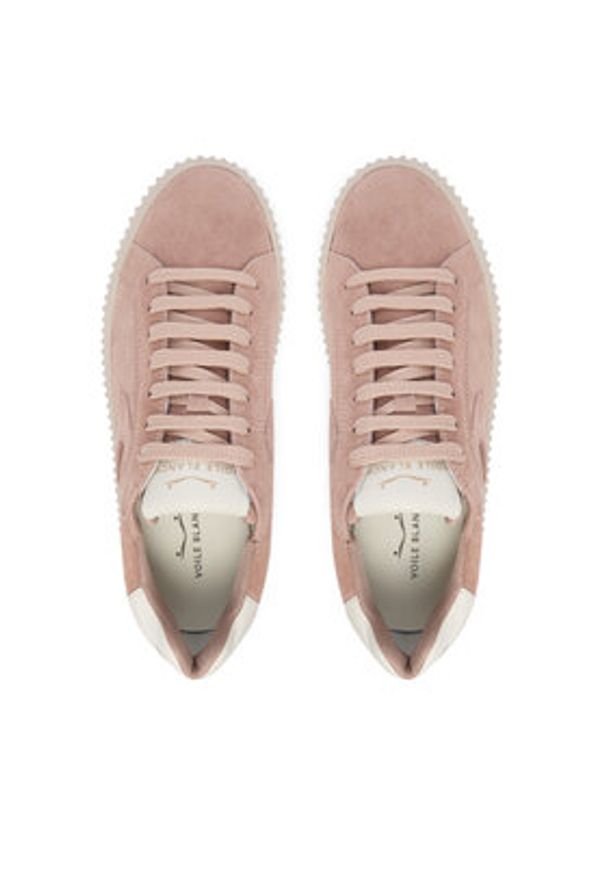 Voile Blanche Sneakersy Lipari 2017542.40.0M24 Różowy. Kolor: różowy. Materiał: zamsz, skóra