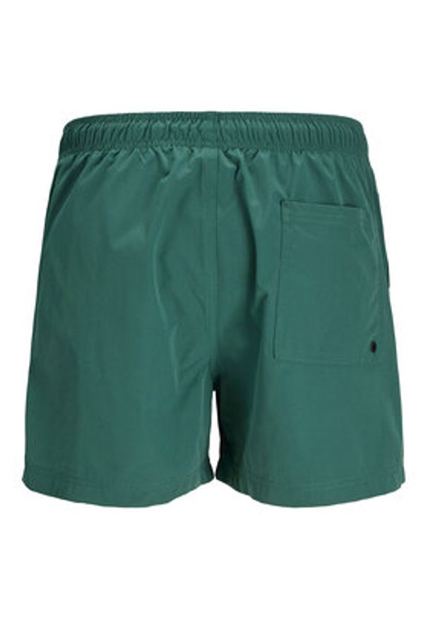 Jack & Jones - Jack&Jones Szorty kąpielowe Maui 12272776 Zielony Regular Fit. Kolor: zielony. Materiał: syntetyk