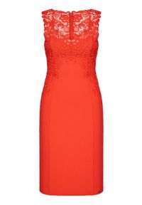 Marciano Guess Sukienka koktajlowa 1GG745 6058A Czerwony Slim Fit. Kolor: czerwony. Styl: wizytowy #5