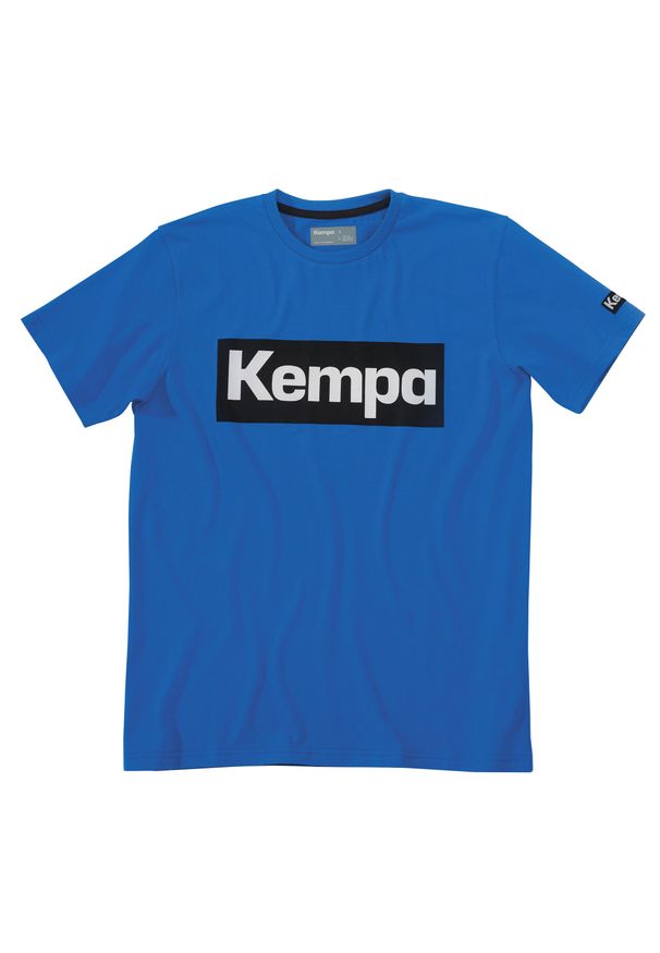 KEMPA - Koszulka Kempa Promo. Kolor: niebieski. Długość rękawa: krótki rękaw. Długość: krótkie