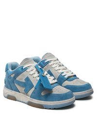 OFF-WHITE - Off-White Sneakersy OMIA189S22LEA0080140 Niebieski. Kolor: niebieski. Materiał: zamsz, skóra #3