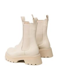 Badura Sztyblety 222FW67 Beżowy. Kolor: beżowy. Materiał: skóra #3