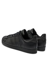 Adidas - adidas Buty Superstar J FU7713 Czarny. Kolor: czarny. Materiał: skóra. Model: Adidas Superstar