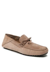 BOSS - Mokasyny Boss - 50485520 Medium Beige 268. Kolor: beżowy. Materiał: skóra #1