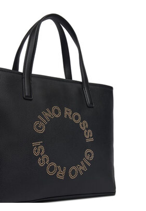 Gino Rossi Torebka WEN-77 Czarny. Kolor: czarny. Materiał: skórzane