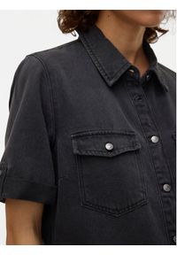 Vero Moda Sukienka jeansowa Jennie 10309665 Czarny Regular Fit. Kolor: czarny. Materiał: bawełna #4