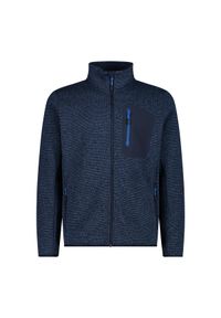 Bluza męska turystyczna CMP 34H2607. Kolor: niebieski. Materiał: polar. Sport: turystyka piesza #1