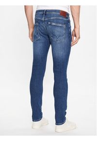 Pepe Jeans Jeansy Stanley PM206326HS6 Niebieski Tapered Fit. Kolor: niebieski