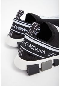 Dolce & Gabbana - Sneakersy męskie DOLCE & GABBANA. Zapięcie: bez zapięcia. Wzór: paski, geometria, nadruk #4