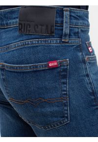 Big-Star - Spodnie jeans męskie Terry Slim 551. Stan: obniżony. Kolor: niebieski #3