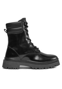 GANT - Gant Botki Aligrey Mid Boot 27541322 Czarny. Kolor: czarny. Materiał: skóra, lakier