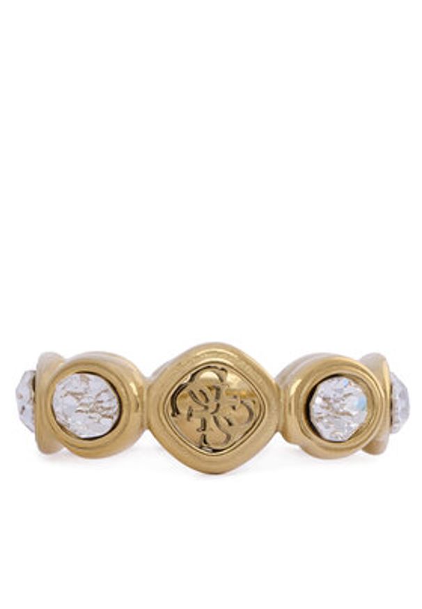 Guess Pierścionek JUBR05 573JW Złoty. Materiał: metalowe. Kolor: złoty