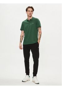 Lacoste Spodnie dresowe XH9624 Czarny Regular Fit. Kolor: czarny. Materiał: bawełna