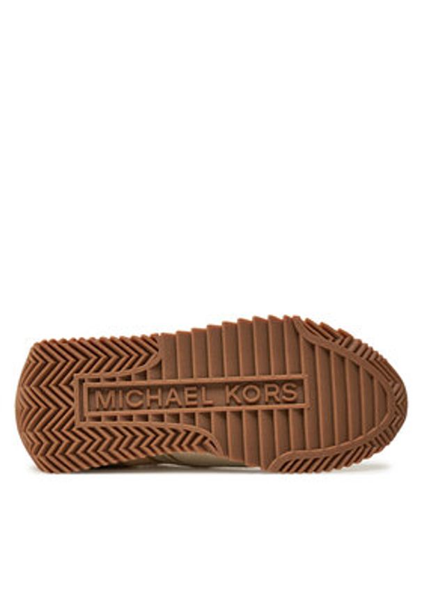 MICHAEL Michael Kors Sneakersy 43F4BYFS3M Beżowy. Kolor: beżowy. Materiał: materiał